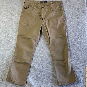 Ariat Rebar M4 Men's relaxed Tan Pants 38/30 khaki tan Duran twill dungaree